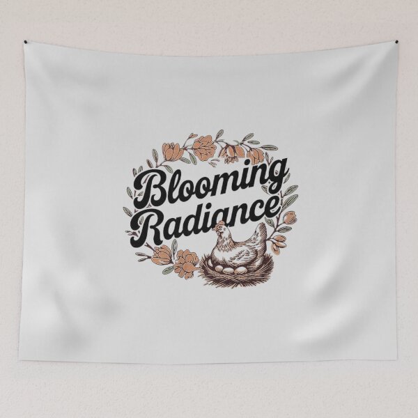 Item preview, Rustic Farmhouse Chicken - Blooming Radiance Design designed and sold by love3617.