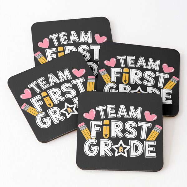 Item preview, First Grade Team - School Supplies Illustration designed and sold by love3617.