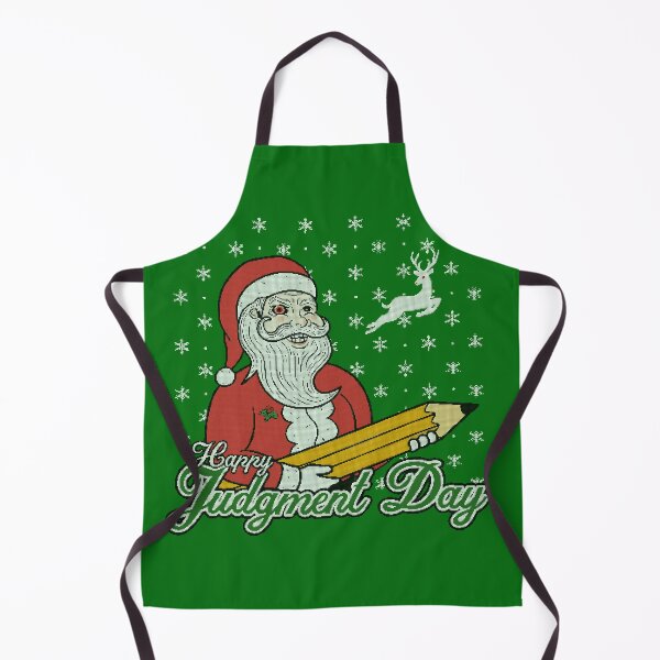 Item preview, Ugly Christmas Sweater Judgment Day Santa Claus Xmas designed and sold by 84collective.