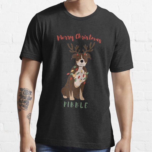 Item preview, Pit Bull Artistic Funny Pibble Cute Sweet Gift Birthday T-Shirt designed and sold by Abd00essamad.