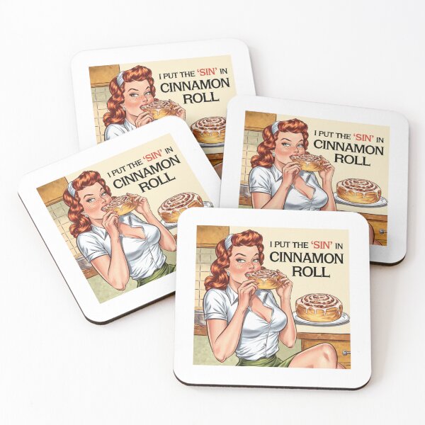 Item preview, cinnamon, sin, sexy, lady, funnyfits70, Humor, Funny, retro, vintages, funny quotes, animal humor, designed and sold by FunnyFits70.