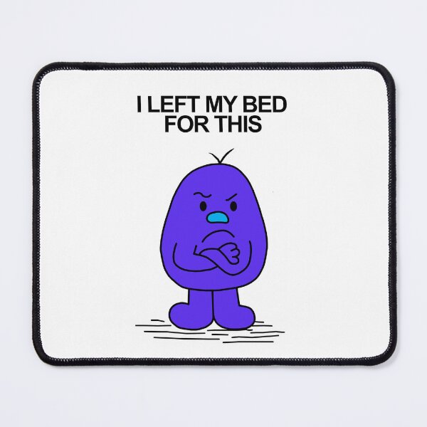 Item preview, Mr Men I left my bed for this designed and sold by Scat the cat.