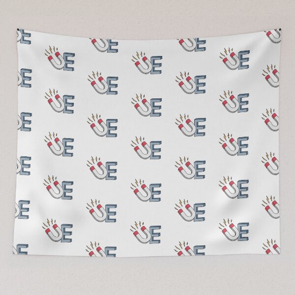 Item preview, Doodle Illustration of Letter E for electromagnetic designed and sold by rasagamastore.