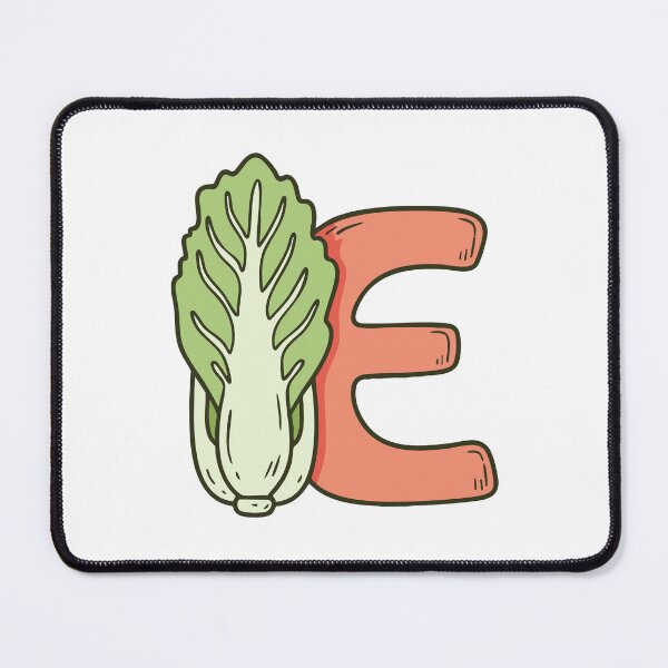 Item preview, Doodle Illustration of Letter E for endive designed and sold by rasagamastore.