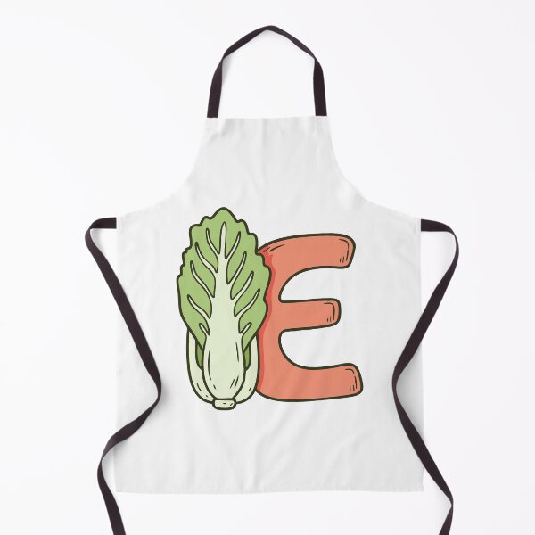 Item preview, Doodle Illustration of Letter E for endive designed and sold by rasagamastore.