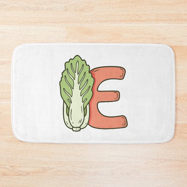 Item preview, Doodle Illustration of Letter E for endive designed and sold by rasagamastore.