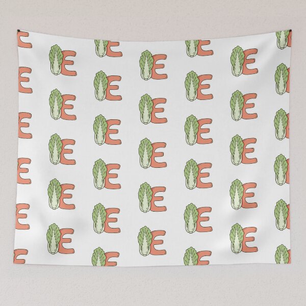 Item preview, Doodle Illustration of Letter E for endive designed and sold by rasagamastore.