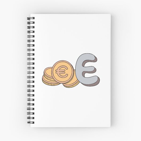 Item preview, Doodle Illustration of Letter E for euro currency designed and sold by rasagamastore.
