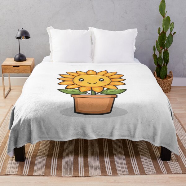 Item preview, Cute Sunflower Design | Adorable Floral Illustration | Whimsical Sunflower Art | Cheerful Flower Decor designed and sold by StickerHavenn.
