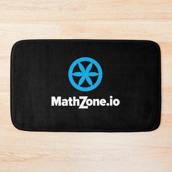Item preview, The Math Zone Logo designed and sold by JDL-Studio.