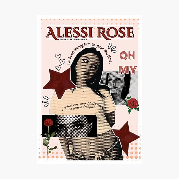 Item preview, Alessi Rose Poster Design designed and sold by byskyesgraphics.