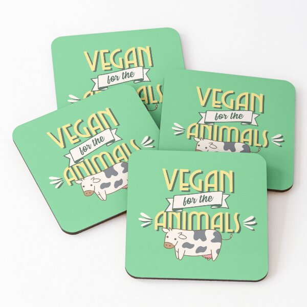 Item preview, Vegan For The Animals designed and sold by Fanverse Merchandise.