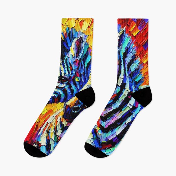 Item preview, Colorful Zebra Duo designed and sold by ChrisButler.