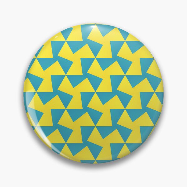 Item preview, Dynamic Yellow and Blue Geometric Art designed and sold by Genie-0750.