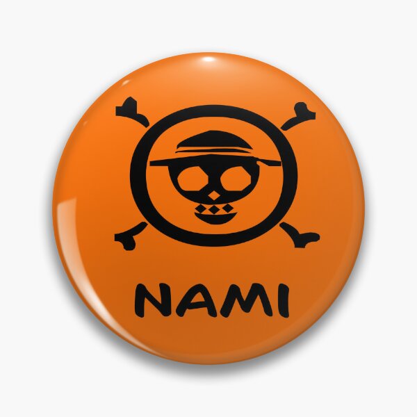 Item preview, Nami - One Piece Anime Jolly Roger Design designed and sold by RainbowDoveShop.