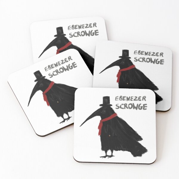 Item preview, Christmas Crow Ebenezer Scrooge “Scrowge” designed and sold by Nigh-designs.