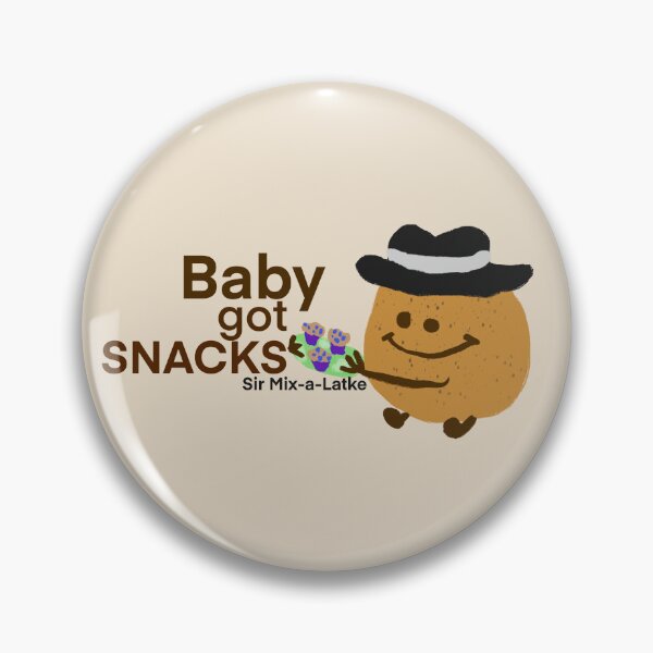 Item preview, Sir Mix-a-Latke - Baby Got Snacks designed and sold by KaravanaLA.