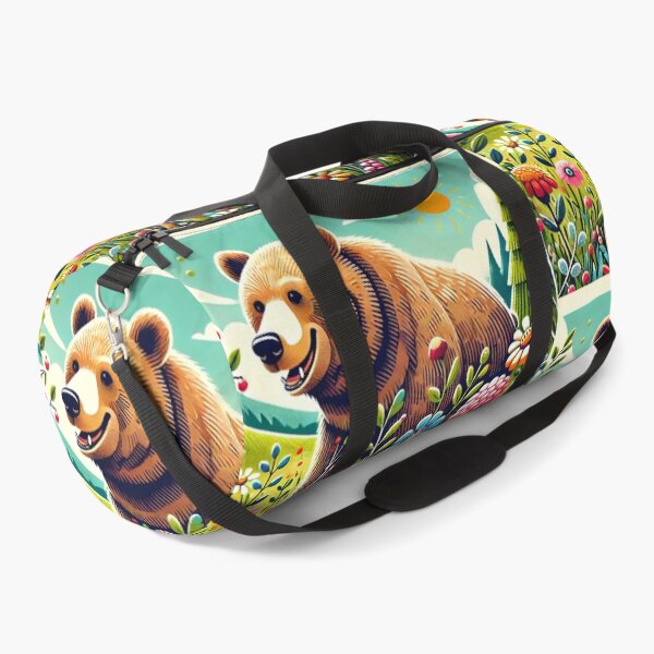 Aperçu de l'œuvre Bear Grazer : Le Doux Géant de la Nature créée et vendue par Alta-store.