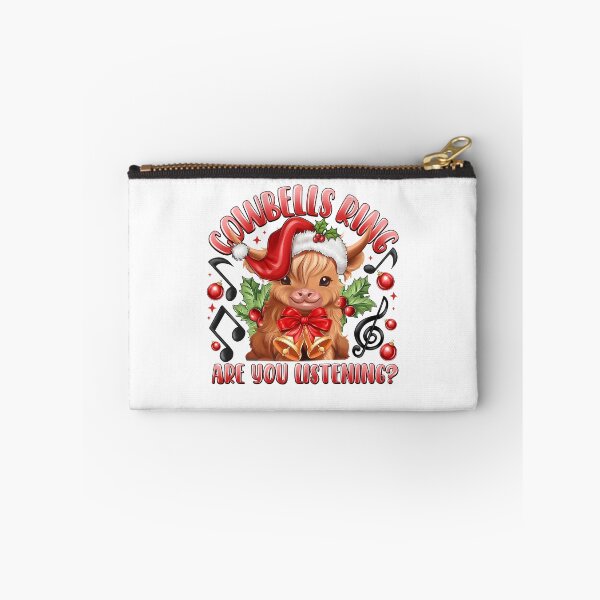 Item preview, Suenan los cencerros ¿Estás escuchando? Navidad, vaca de las Highlands designed and sold by Lukechapma.
