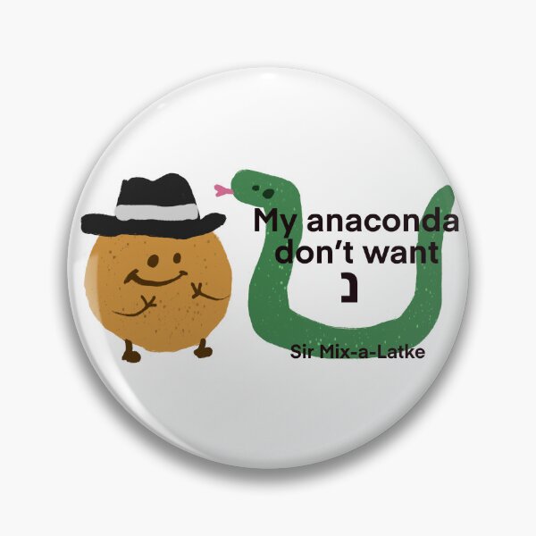 Item preview, Sir Mix-a-Latke - Anaconda designed and sold by KaravanaLA.