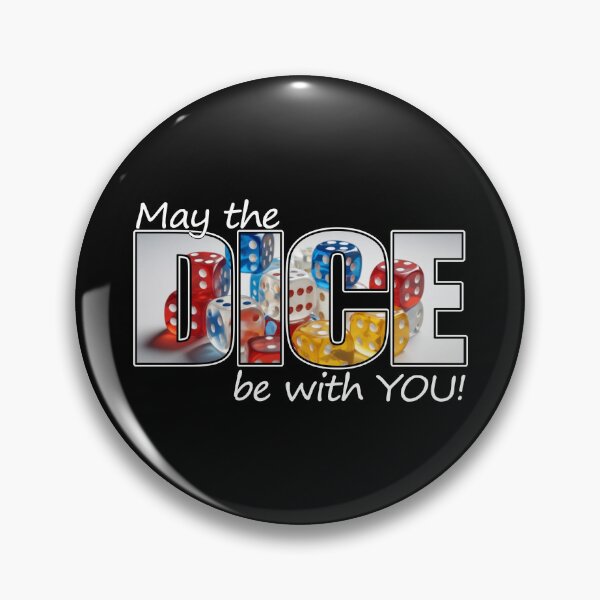 Item preview, Boardgames - May the dice be with you designed and sold by strokli.