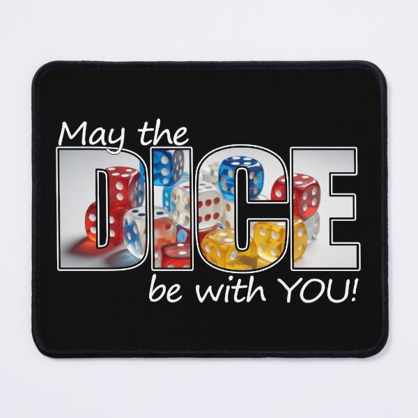 Item preview, Boardgames - May the dice be with you designed and sold by strokli.