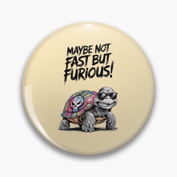 Item preview, Turtle - maybe not too fast but furious designed and sold by 123ks.