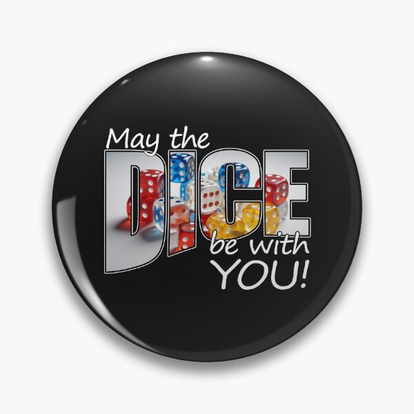 Item preview, Boardgamer - May the dice be with you designed and sold by strokli.