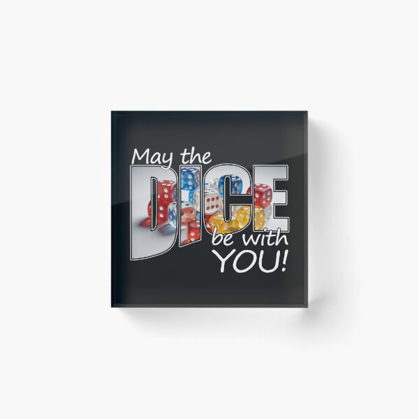 Item preview, Boardgamer - May the dice be with you designed and sold by strokli.