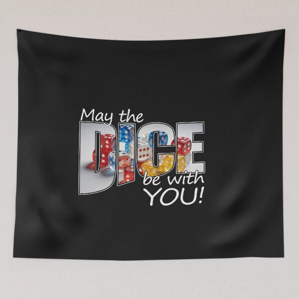 Item preview, Boardgamer - May the dice be with you designed and sold by strokli.