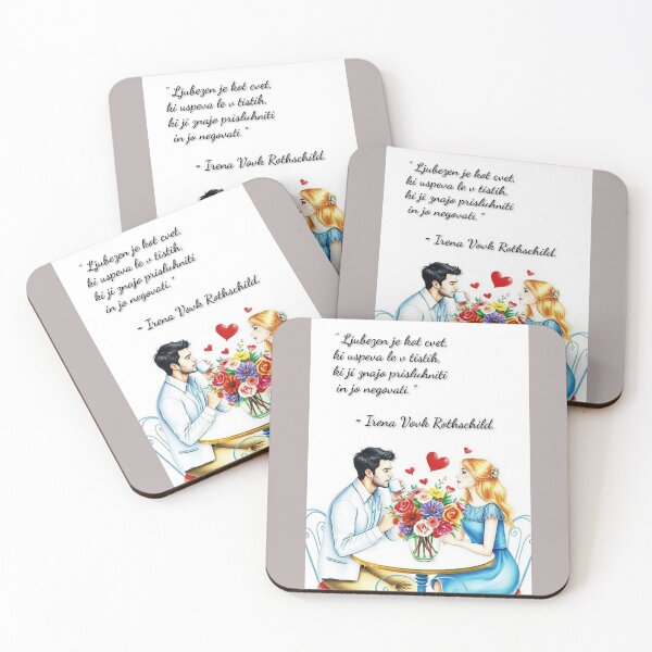 Item preview, '' LJUBEZEN JE KOT CVET ''. designed and sold by Irena Vovk Rothschild's ONLINE SHOP.