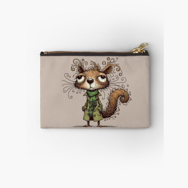 Item preview, Squirrel in a Green Trenchcoat  designed and sold by FrozenRoscoe.