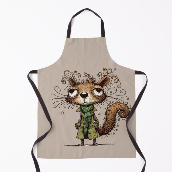 Item preview, Squirrel in a Green Trenchcoat  designed and sold by FrozenRoscoe.