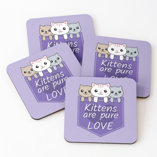 Item preview, Kittens Are Pure Love designed and sold by Fanverse Merchandise.