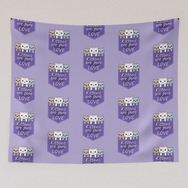 Item preview, Kittens Are Pure Love designed and sold by Fanverse Merchandise.