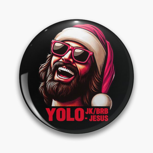 Item preview, YOLO JK BRB Jesus designed and sold by plushism.