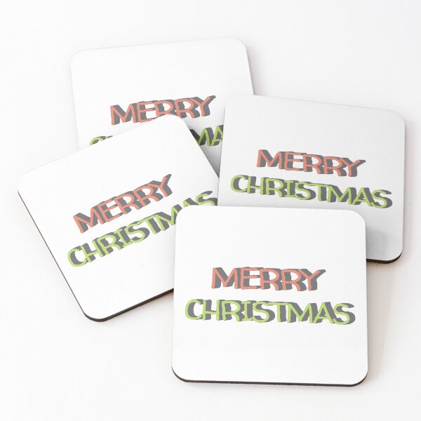 Item preview, Merry Christmas Cartoon Style Text with Pastel Colors designed and sold by charlypicazo.