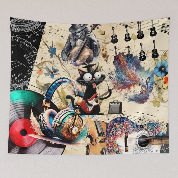 Item preview, Music love designed and sold by FlossOrFi.