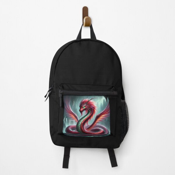 Item preview, Red Serpent Dragon - Fiery Mythical Beast designed and sold by Te-Ane.