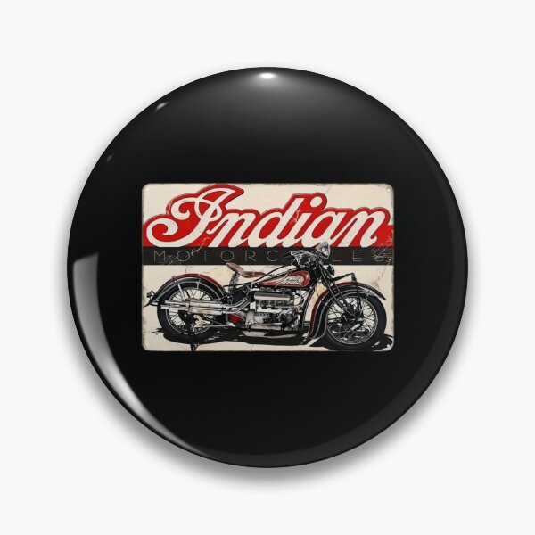 Item preview, Indian Motorcycle Vintage Sign designed and sold by FutureTraveller.