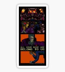All your base are belong to us Sticker