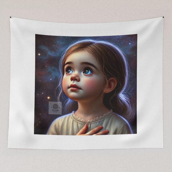 Item preview, Star Child - Cosmic Dreamer and Celestial Light designed and sold by Te-Ane.