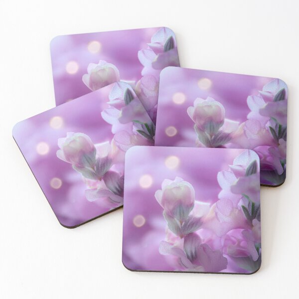 Item preview, Whimsical Snapdragons: A Soft Glow of Pastel Elegance designed and sold by puravidavisions.