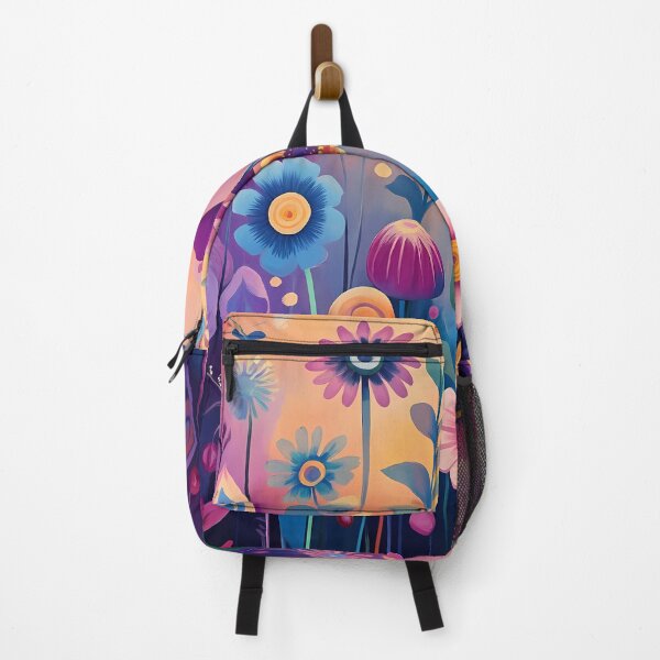 Item preview, Dreamlike Enchanted Flower Meadow with Vibrant Fantasy Colors and Magical Brushstrokes designed and sold by zax454.