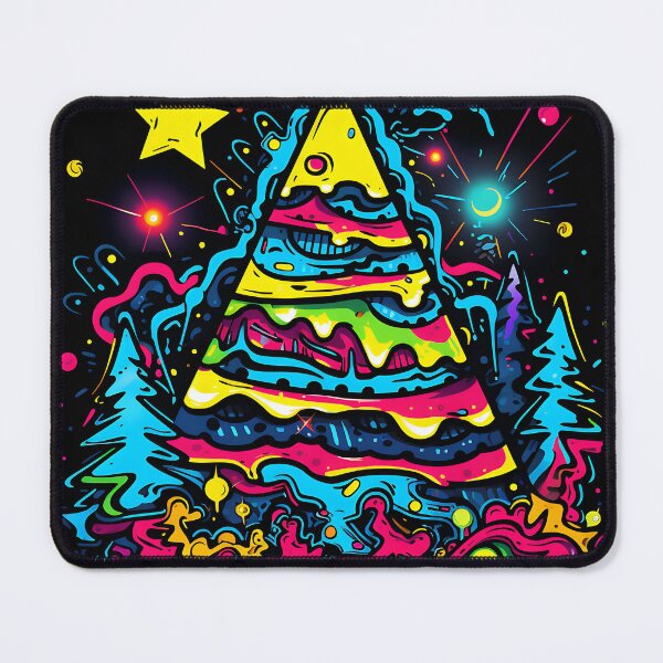 Item preview, Electric Eve: '90s Neon Christmas Tree Extravaganza designed and sold by Studio Axis.