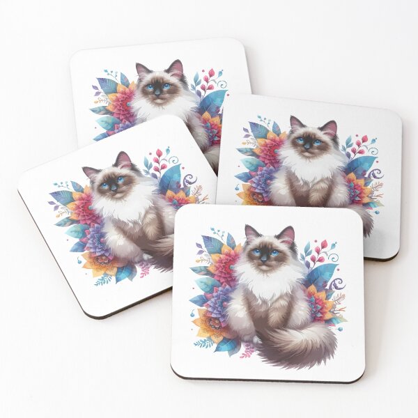 Item preview,  Watercolor Balinese Cat designed and sold by printmala.