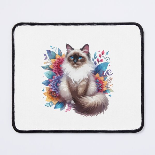 Item preview,  Watercolor Balinese Cat designed and sold by printmala.