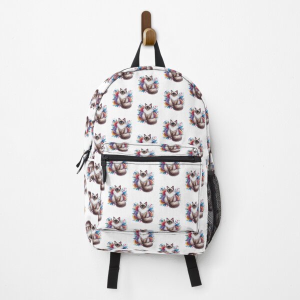 Item preview, Watercolor Balinese Cat designed and sold by printmala.