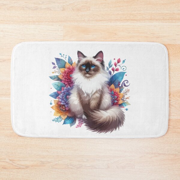 Item preview,  Watercolor Balinese Cat designed and sold by printmala.