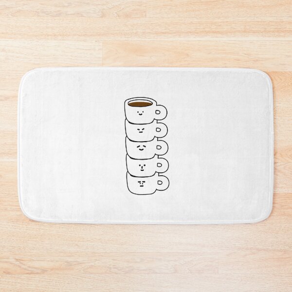 Item preview, five cups of coffee designed and sold by superbaechoo.